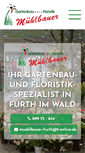 Mobile Screenshot of gaertnerei-muehlbauer.de